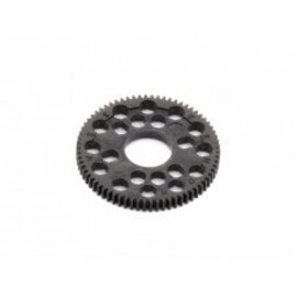 RocheRC USA ROC-440034  Roche DD 64 Pitch 72T Spur Gear, Black