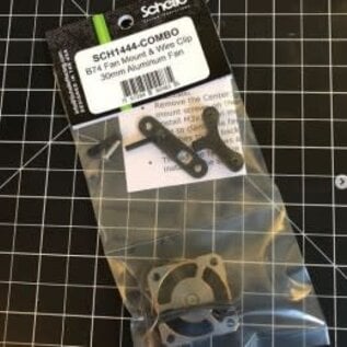 Schelle Racing SCH1444-COMBO  B74 Fan Mount and Motiv 30mm Fan COMBO