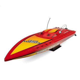 Proboat PRB-2171T2  Sonicwake 36" V3 Self-Righting V-Hull Boat RTR, Red