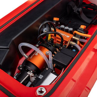 Proboat PRB-2171T2  Sonicwake 36" V3 Self-Righting V-Hull Boat RTR, Red