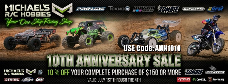 10th Anniversary Sale 10% Off Purchase over $150 Use Code: ANN1010