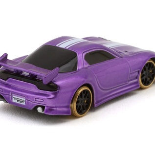 TRJ-C61  C61 1/76 RTR Electric 2WD Micro RC Drift Car (Purple) w/2.4GHz Radio, Gyro & Battery