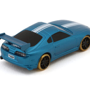 TRJ-C63  C63 1/76 RTR Electric 2WD Micro RC Drift Car (Blue) w/2.4GHz Radio, Gyro & Battery