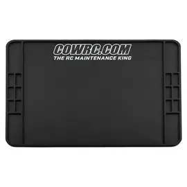 Cow RC CPP-R15013377  Carbon Series Screw Catcher Rubber Pit Mat (24"x30")