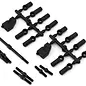 MST MXS-210739BK  RMX 4 Aluminum Turnbuckle Set (Black)
