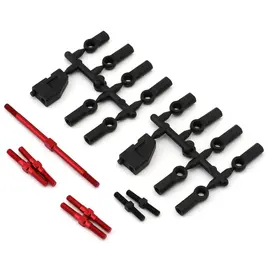 MST MXS-210739R  RMX 4 Aluminum Turnbuckle Set (Red)