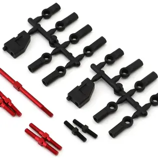 MST MXS-210739R  RMX 4 Aluminum Turnbuckle Set (Red)