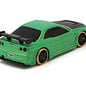 TRJ-C64-GN  C64 1/76 RTR Electric 2WD Micro RC Drift Car (Green) w/2.4GHz Radio, Gyro & Battery