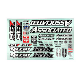 Team Associated ASC71224  RC10SC7 Decal Sheet
