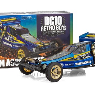 Team Associated ASC6051  RC10 Retro 80's Ultra Fox Kit