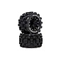 Duratrax DTXC5551 STAKKER MT 2.8 Tires Mounted F/R C2 .5 Offset Black(2) Opened Package