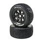 Duratrax DTXC5036  Dinero 1/5 SC Sport Mounted Black Tires 24mm (2) Opened Package