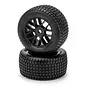J Concepts JCO4194-3053916  NASCAR® 1/12 Dirt Trac Pre-Mounted Oval Tires (2) (G3 - Soft) w/8mm Hex