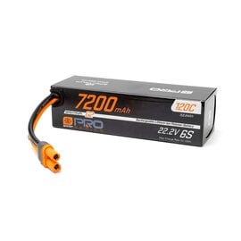 Spektrum SPMX726S120  22.2V 7200mAh 6S 120C Smart G2 LiPo: IC5