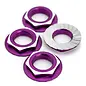 1UP Racing 1UP87013  7075 Lockdown 17mm Wheel Nuts (Purple)