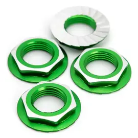 1UP Racing 1UP87018  7075 Lockdown 17mm Wheel Nuts (Green)