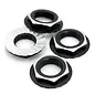 1UP Racing 1UP87010  7075 Lockdown 17mm Wheel Nuts (Black)