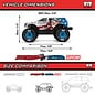 Arrma ARA2130FF  1/16 FREEDOM FLYER GROM 4X4 RTR Brushed Monster Truck (Battery & Charger Included), White