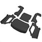 TLR / Team Losi LOS-4000  Body Set, Complete, Black: 5IVE-T 3.0