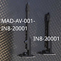 Mad Wurks MAD-AV-001-IN8-20001  MAD Wurks INOV8 Carbon Extensions for Awesomatix and Avalon Vortex
