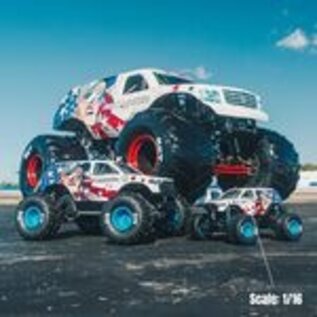 Arrma ARA2130FF  1/16 FREEDOM FLYER GROM 4X4 RTR Brushed Monster Truck (Battery & Charger Included), White