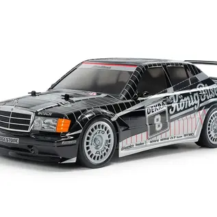 Tamiya TAM47525  TT-02 91' Mercedes-Benz 190 E 2.5-16 EVO II 4WD Electric Touring Car (Limited Edition) (TT-02) (Painted Body)