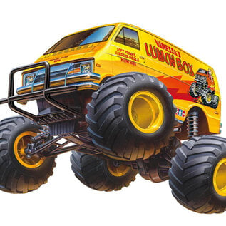 Tamiya TAM58755  Lunch Box EVO 1/12 Electric 2WD Monster Truck Kit (CW-01)