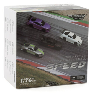 TRJ-C71-WH  White C71 1/76 RTR Electric 2WD Micro On-Road RC Car