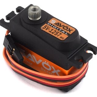 Savox SAVSV1257MG  HV Mini Size Digital Servo 0.055sec / 55.5oz @ 7.4V