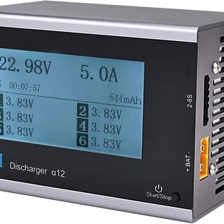 SMC SMCA12  Ori a12 LiPo Storage Discharger 120 Watts | 2-6s 27 Volts Max w/ XT60 Plug