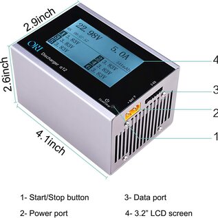 SMC SMCA12  Ori a12 LiPo Storage Discharger 120 Watts | 2-6s 27 Volts Max w/ XT60 Plug
