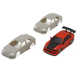 TRJ-C76  C76 1/76 RTR Electric 2WD Micro On-Road RC Car (Red) w/2.4GHz Radio & Battery