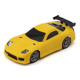 TRJ-C71-YE  Yellow C71 1/76 RTR Electric 2WD Micro On-Road RC Car
