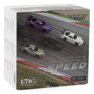 TRJ-C71-YE  Yellow C71 1/76 RTR Electric 2WD Micro On-Road RC Car