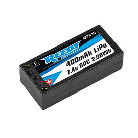 Team Associated ASC27610  400mAh 60C 7.4V 1:28 Stick Lipo Battery