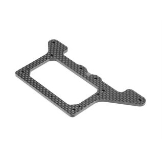 Xray XRA371165  X1'24 GRAPHITE REAR POD LOWER PLATE 2.5MM