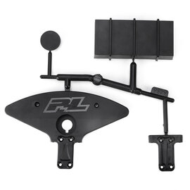 Proline Racing PRO648600  Fuel Cell and Splitter/Diffuser Delete Kit: Losi NASCAR