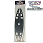 WeiRC WEI-DLCSCSET1.1-A800R  WeiRC 1.1mm Spring Steel Chassis DLC Coating w/ Screws Set for Awesomatix A800RR