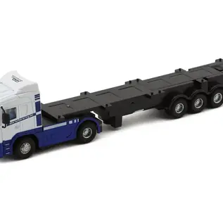 TRJ-C50-WH  C-50 1/76 RTR Electric 4WD Micro Semi Truck (White) w/10CH 2.4GHz Radio & Battery