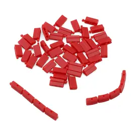 TRJ760076  Micro RC Track Mat Fence Set (Red) (50Pcs)