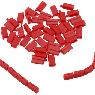 TRJ760076  Micro RC Track Mat Fence Set (Red) (50Pcs)