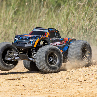 Traxxas TRA67454-4-ORNG  Stampede 4X4 BL-3S HD Orange