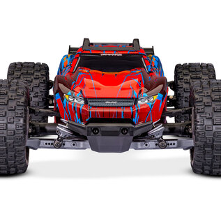 Traxxas TRA67464-4-RED  Rustler 4X4 BL-3S HD Red