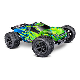 Traxxas TRA67464-4-GRN  Rustler 4X4 BL-3S HD Green