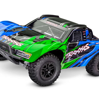 Traxxas TRA68454-4-GRN  Slash 4X4 VX3 BL Green