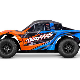 Traxxas TRA68454-4-ORNG  Slash 4X4 VX3 BL Orange