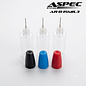 ASPEC Racing AR-B-15MIL3 ASPEC Racing 15ml Clear Plastic Needle Drop Bottle (Black, Blue, Red) (3pcs)