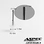 ASPEC Racing AR-B-15MIL3 ASPEC Racing 15ml Clear Plastic Needle Drop Bottle (Black, Blue, Red) (3pcs)