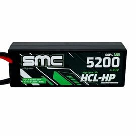 SMC SMC52150-2S1PTRX  2S 7.4v 5200mAh 150C Lipo Battery w/ Traxxas Plug  52150-2S1P