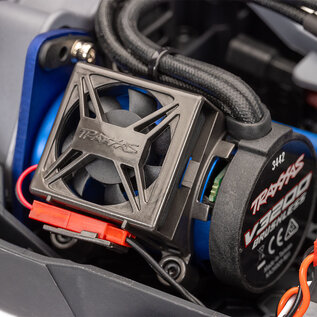 Traxxas TRA67464-4-BLUE  Rustler 4X4 BL-3S HD Blue